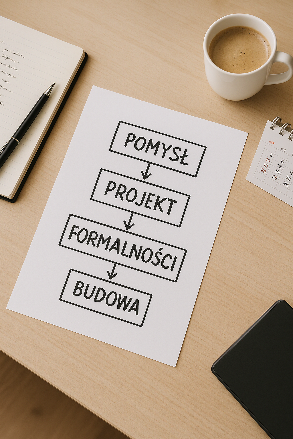 Schemat etapów procesu inwestycyjnego